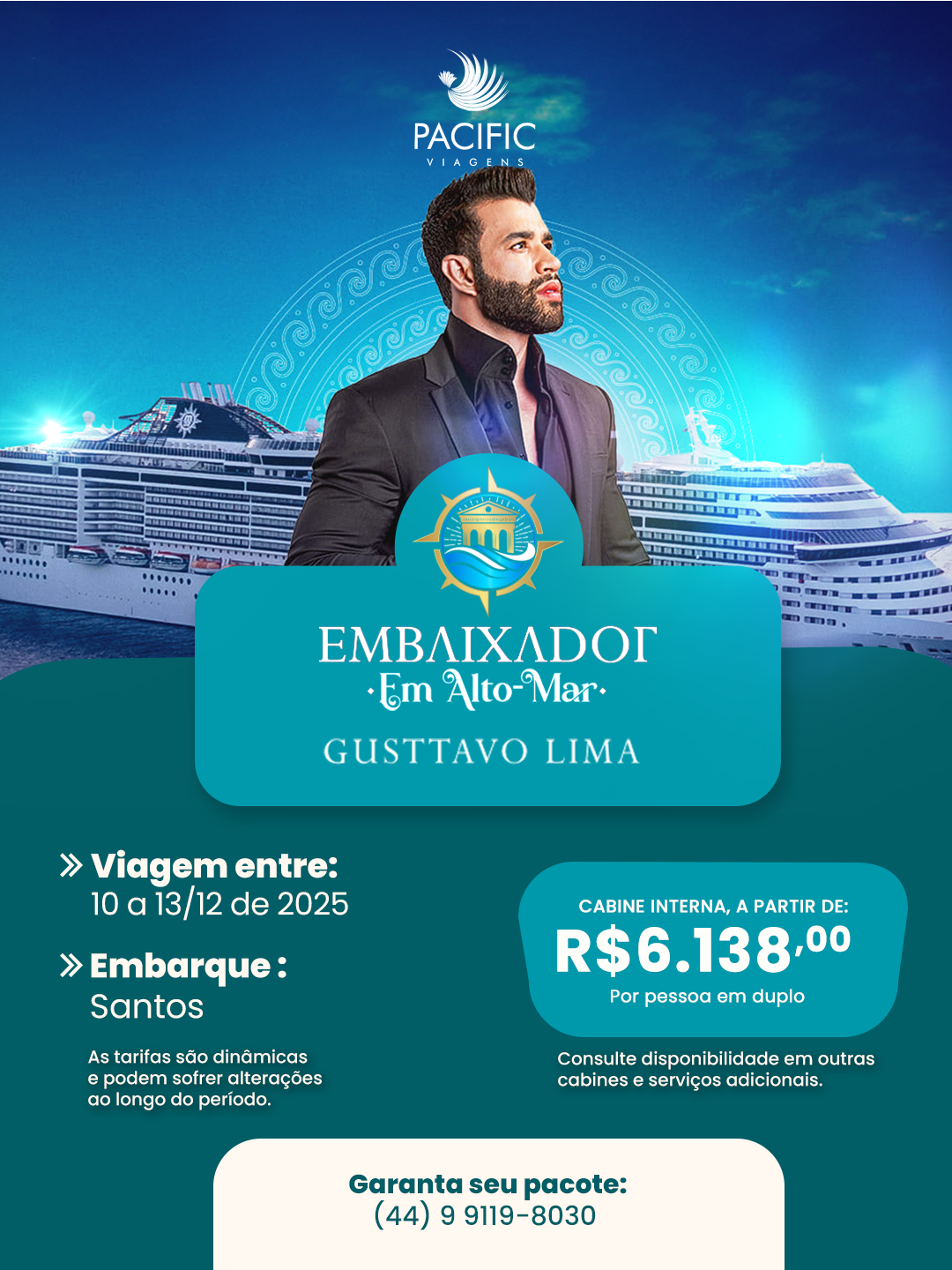 Pacote Navio Gusttavo Lima